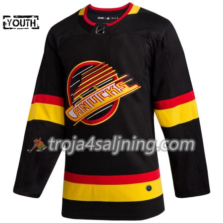 Vancouver Canucks tröja Blank Flying Skate 2019-2020 Adidas Svart Authentic - NHL Tröjor Barn